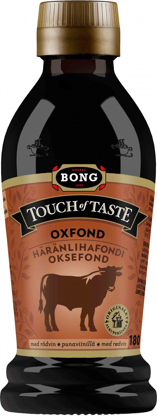 Bong touch of taste Tuottet Häränlihafondi punaviinillä