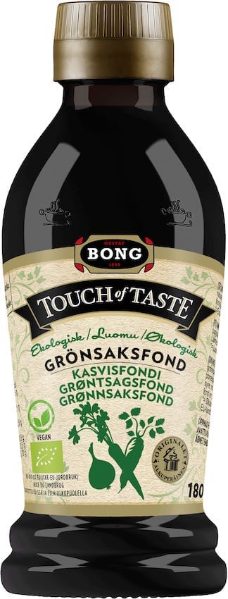 Bong touch of taste Tuottet Luomu Kasvisfondi