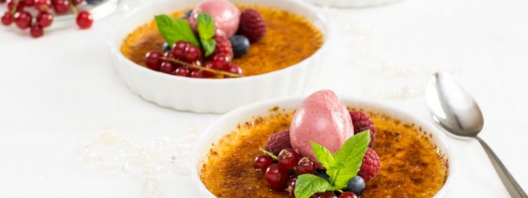 Crème Brûlée -paahtovanukas