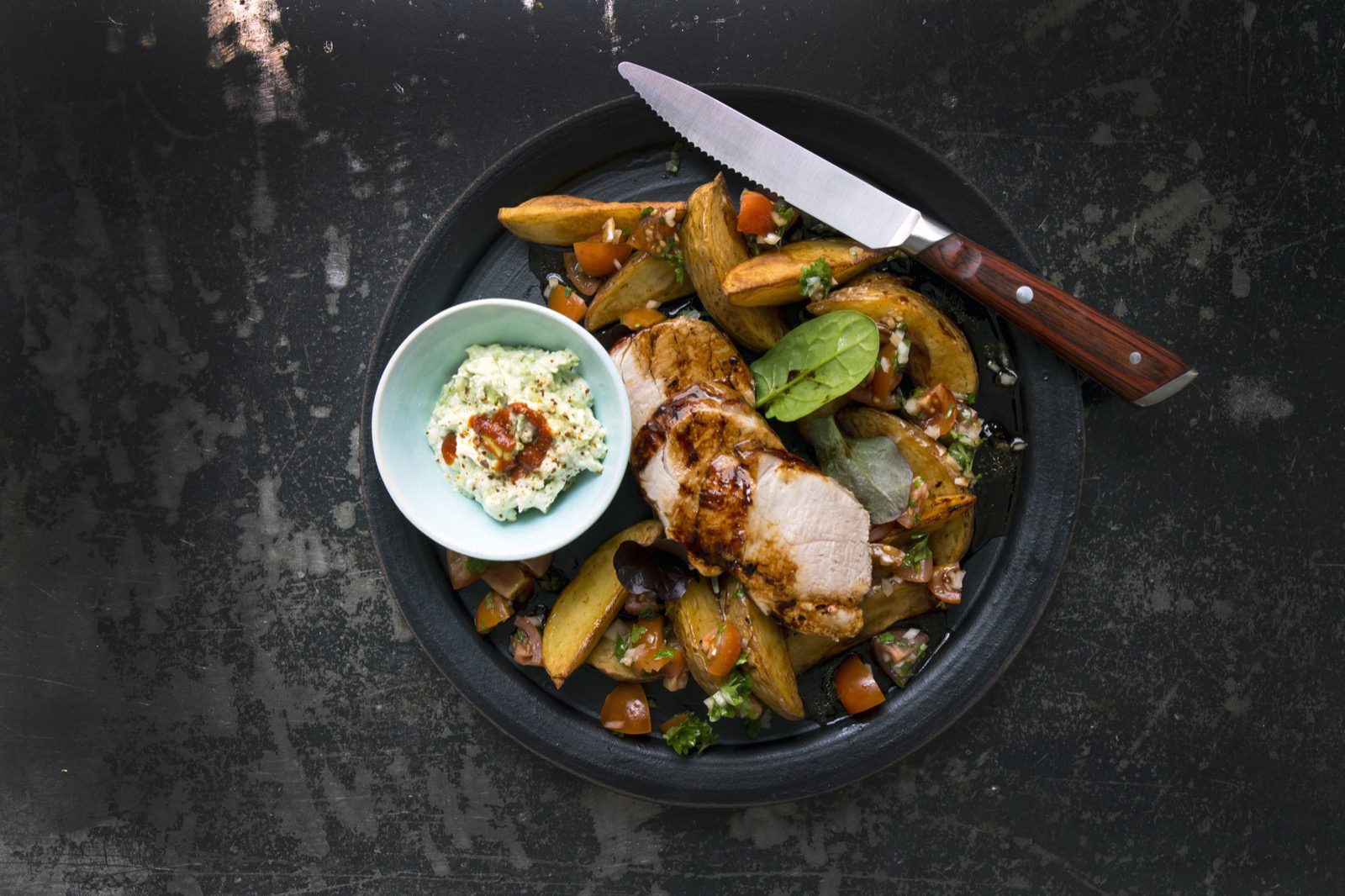 Pasta Alfredo ja cajunkana › Bong Touch of Taste FI