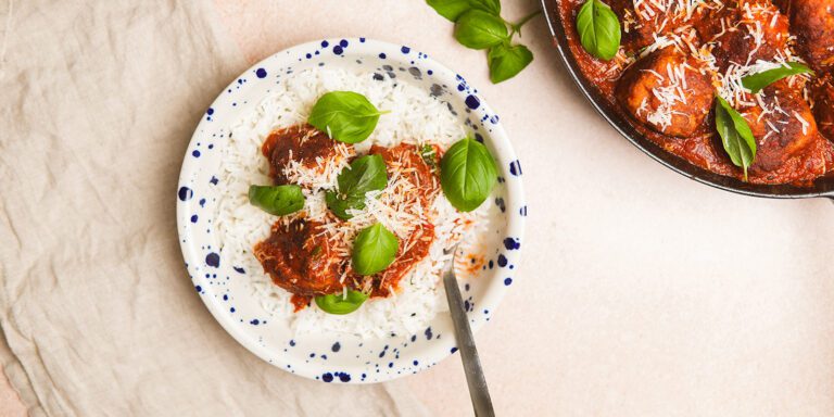 Italialaiset kananlihapullat parmesaanilla