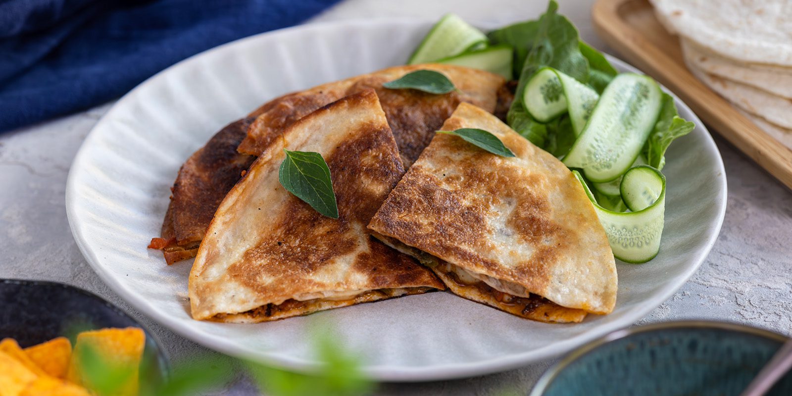 Quesadillat tortillajämistä
